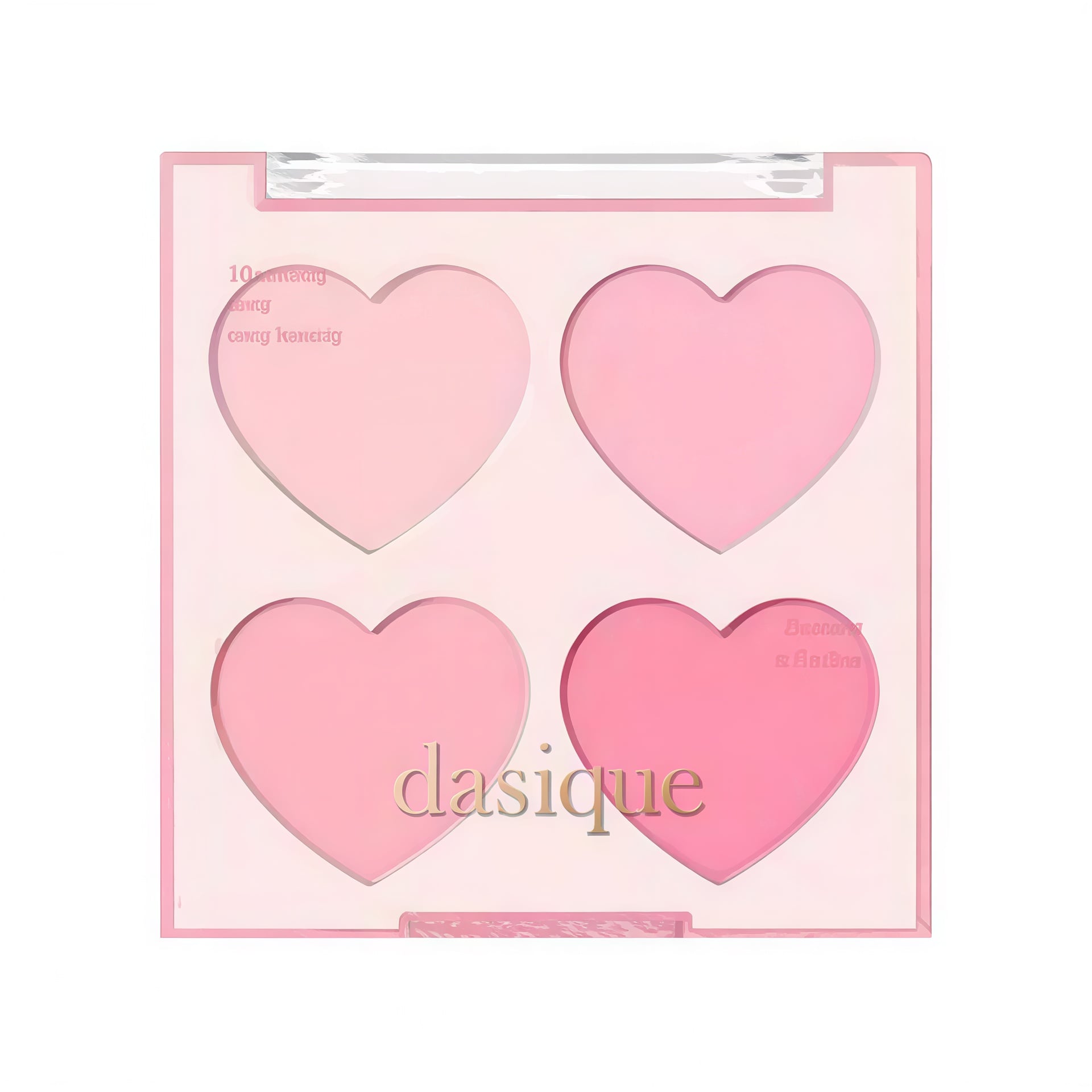 Dasique Sweet Heart Collection Blending Mood Cheek Palette