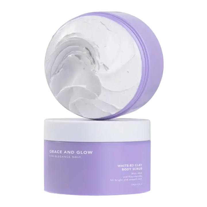 Grace and Glow White-B3 Clay Body Scrub