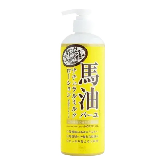 Cosmetex Roland Loshi Moist Aid Horse Oil Moisture Skin Lotion