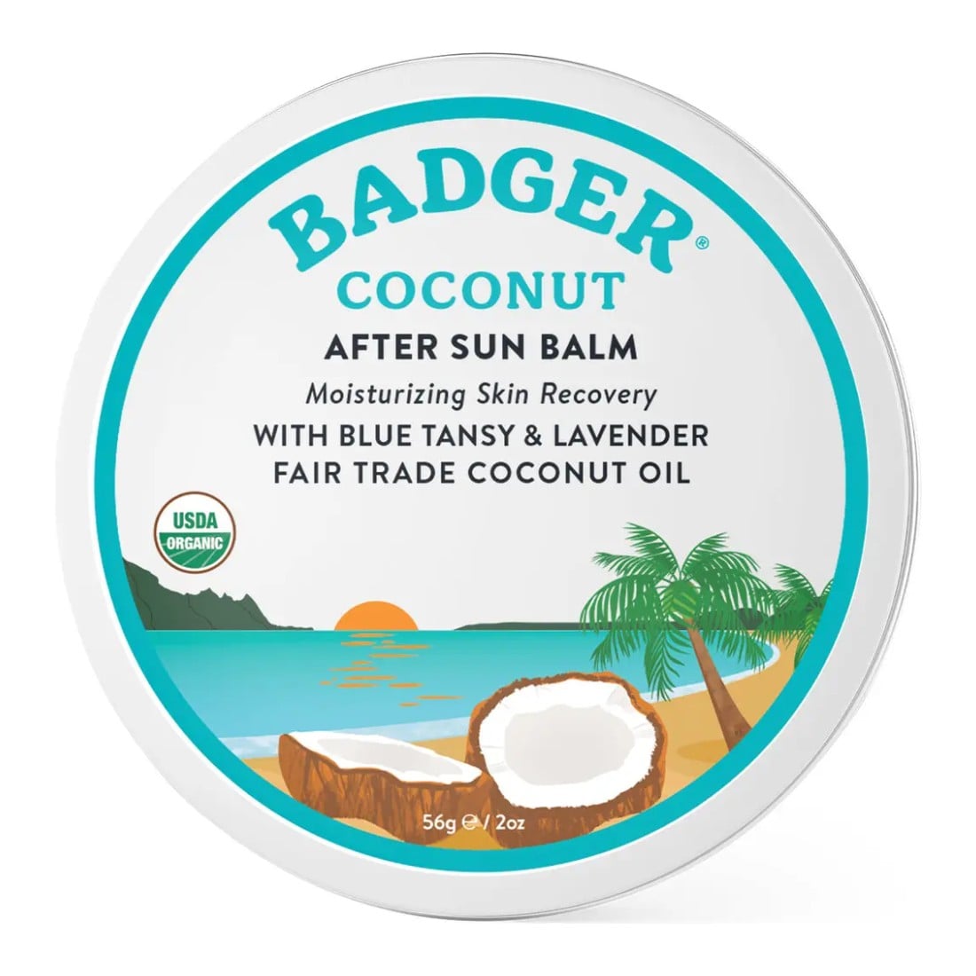 Badger Coconut After Sun Balm