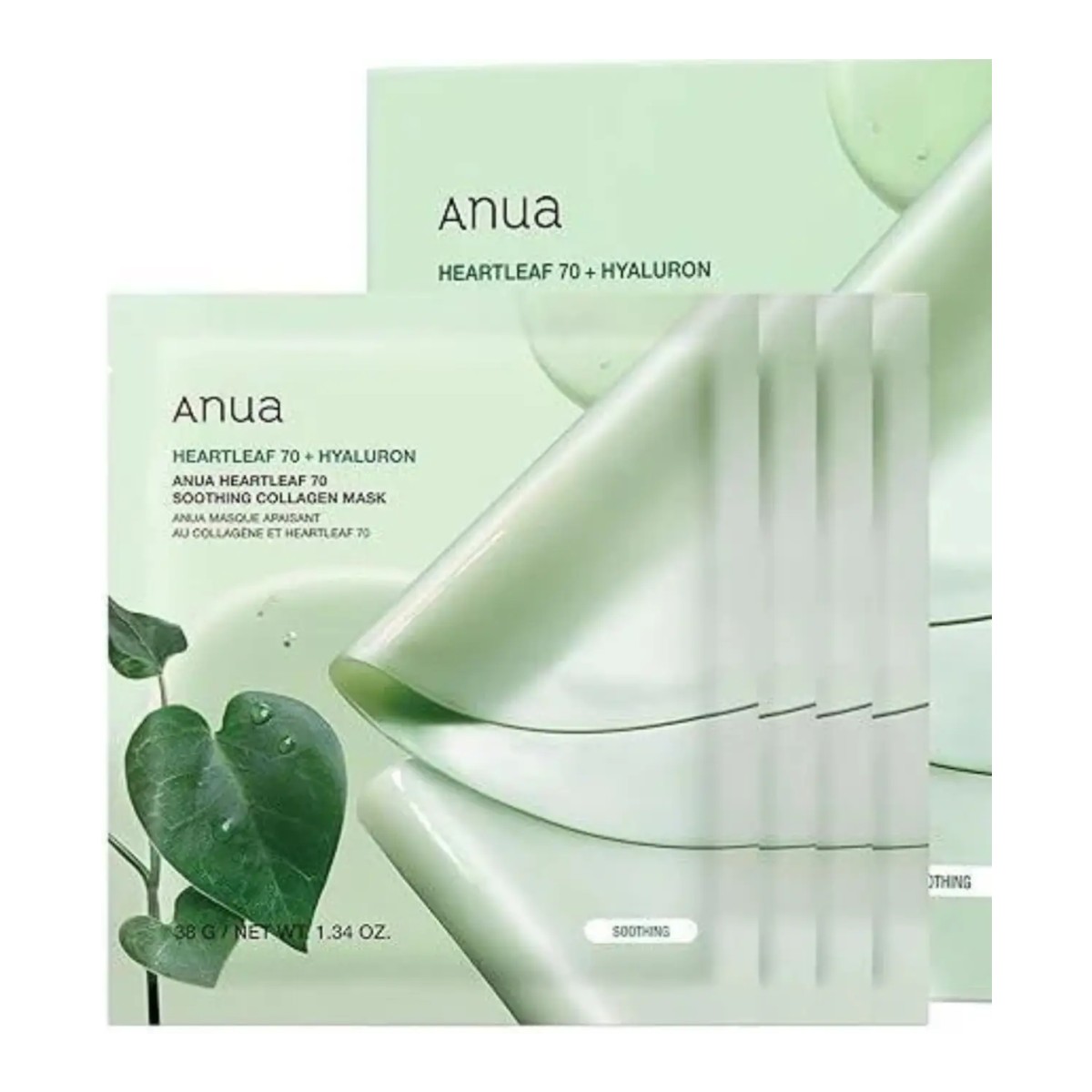 Anua Heartleaf 70 Soothing Collagen Mask
