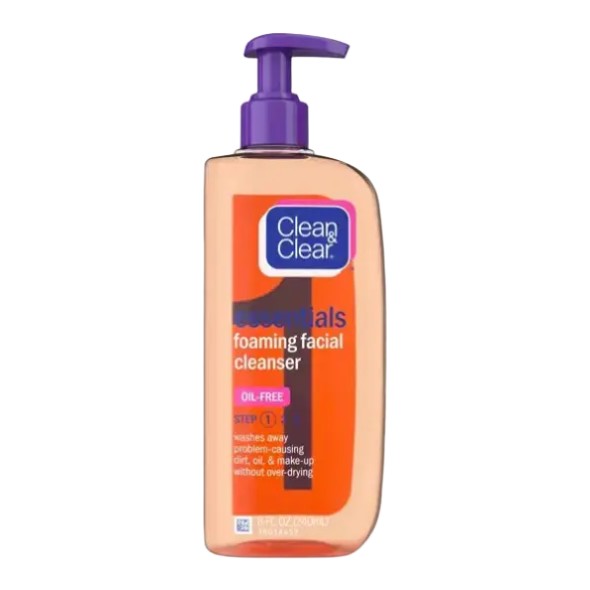 Clean & Clear Essentials Foaming Oil-Free Facial Cleanser
