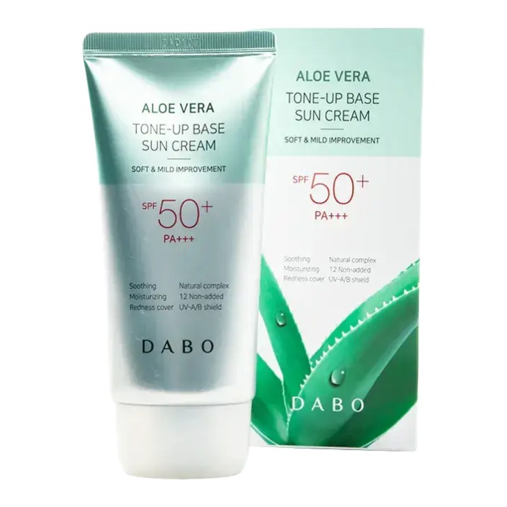Dabo Aloe Vera Tone Up Base Sun Cream SPF 50+