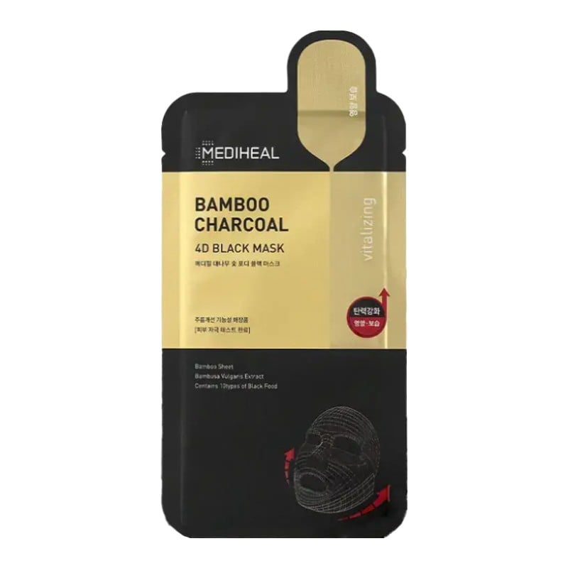 Mediheal Bamboo Charcoal 4D Black Mask