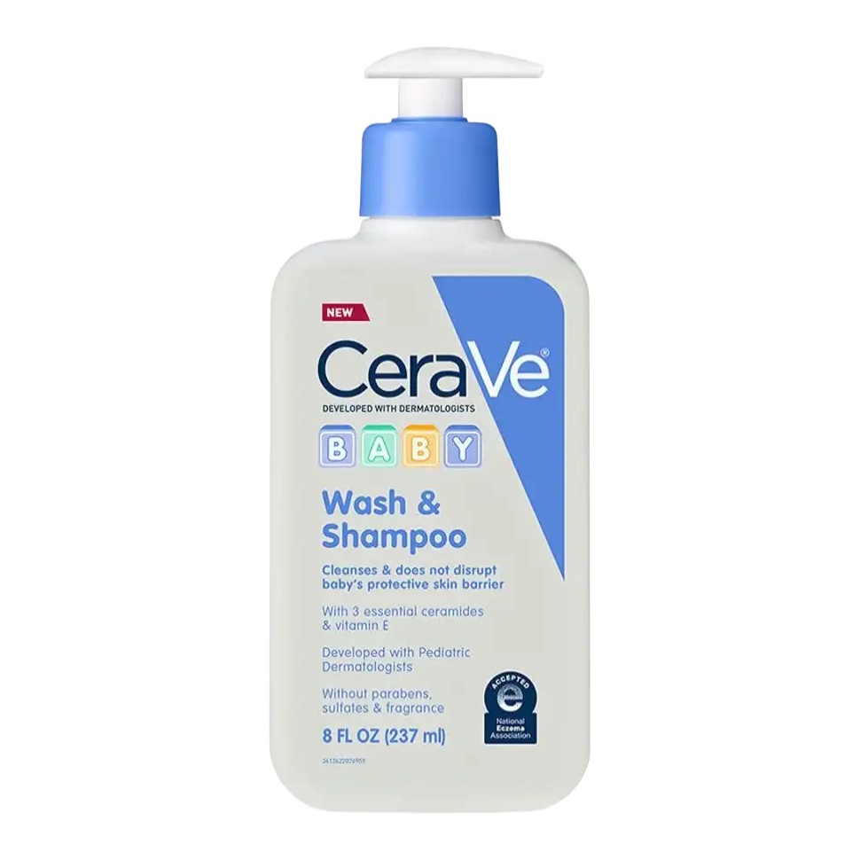 CeraVe Baby Wash and Shampoo