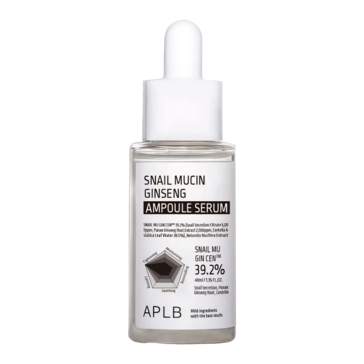 APLB Snail Mucin Ginseng Ampoule Serum