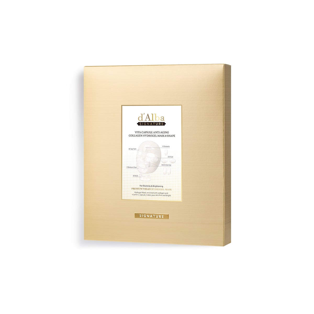 D'Alba Signature Vita Capsule Anti-Aging Collagen Hydrogel Mask