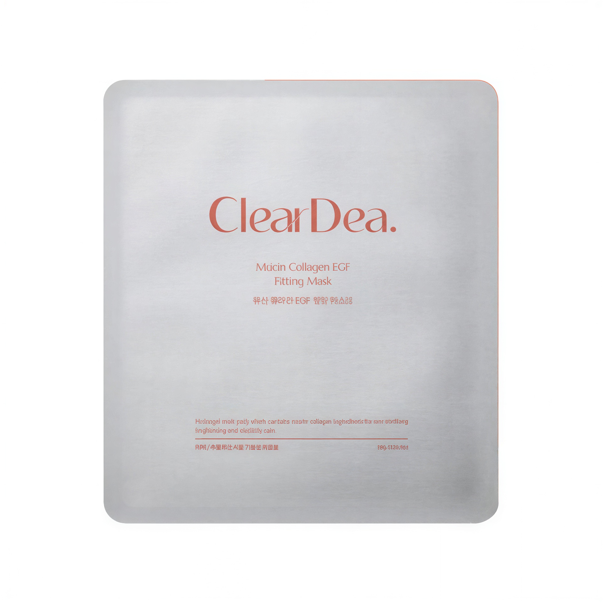Clear Dear Mucin Collagen EGF Fitting Mask