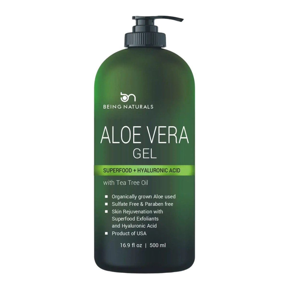 Be Natural Organics Aloe Vera Gel