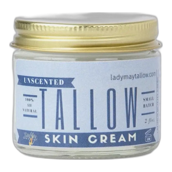 Lady May Tallow Unscented Tallow Lotion