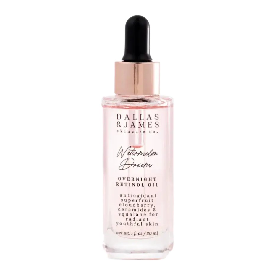 Dallas & James Watermelon Dream Overnight Retinol Oil