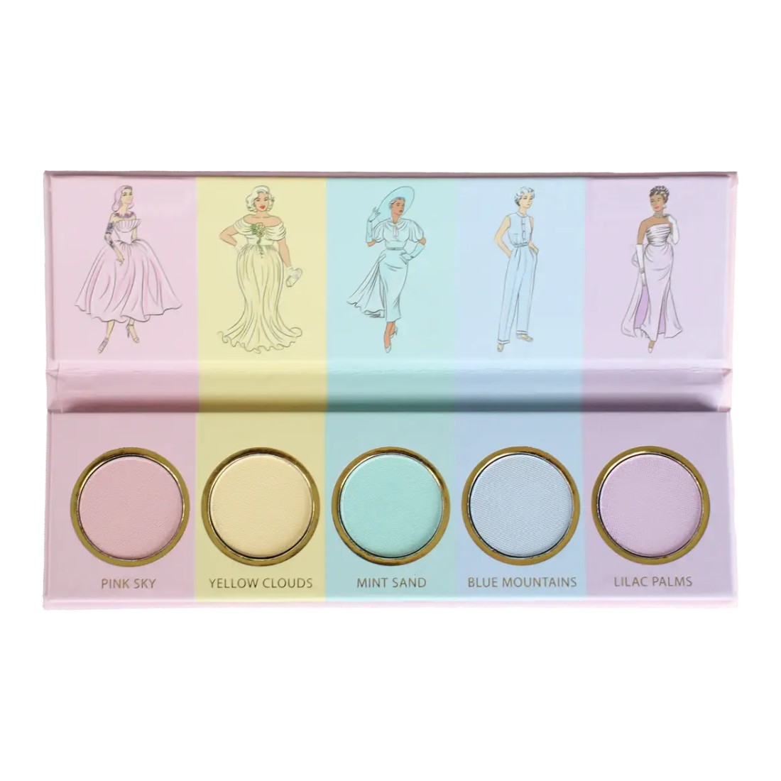 Dafna Beauty Mid-Century Pastel Dream Eyeshadow Palette