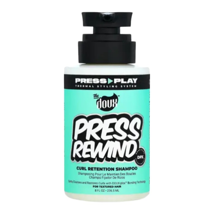 The Doux Press Rewind Curl Retention Shampoo
