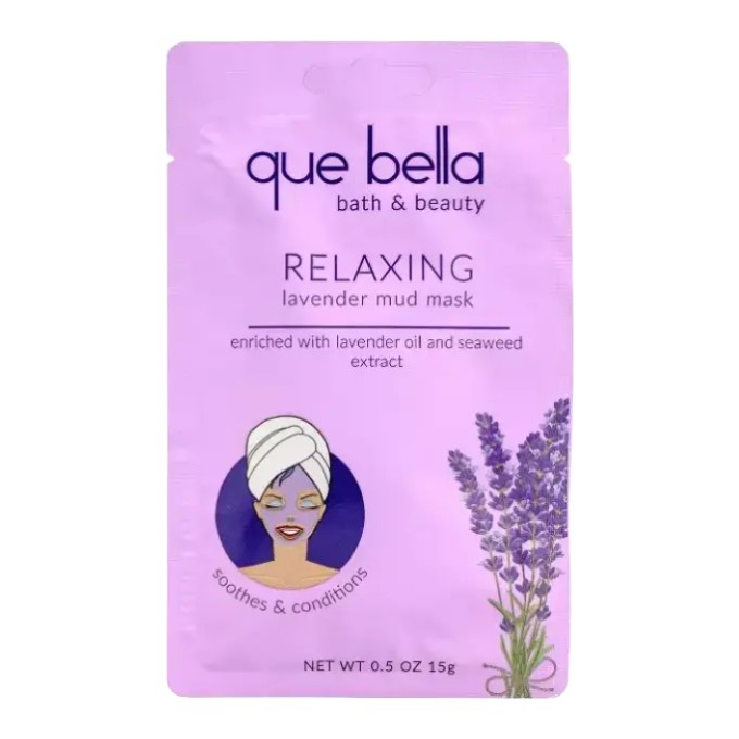 Que Bella Relaxing Lavender Mud Face Mask