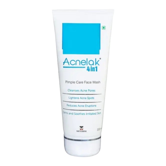 Menarini Acnelak 4 In 1 Pimple Care Face Wash