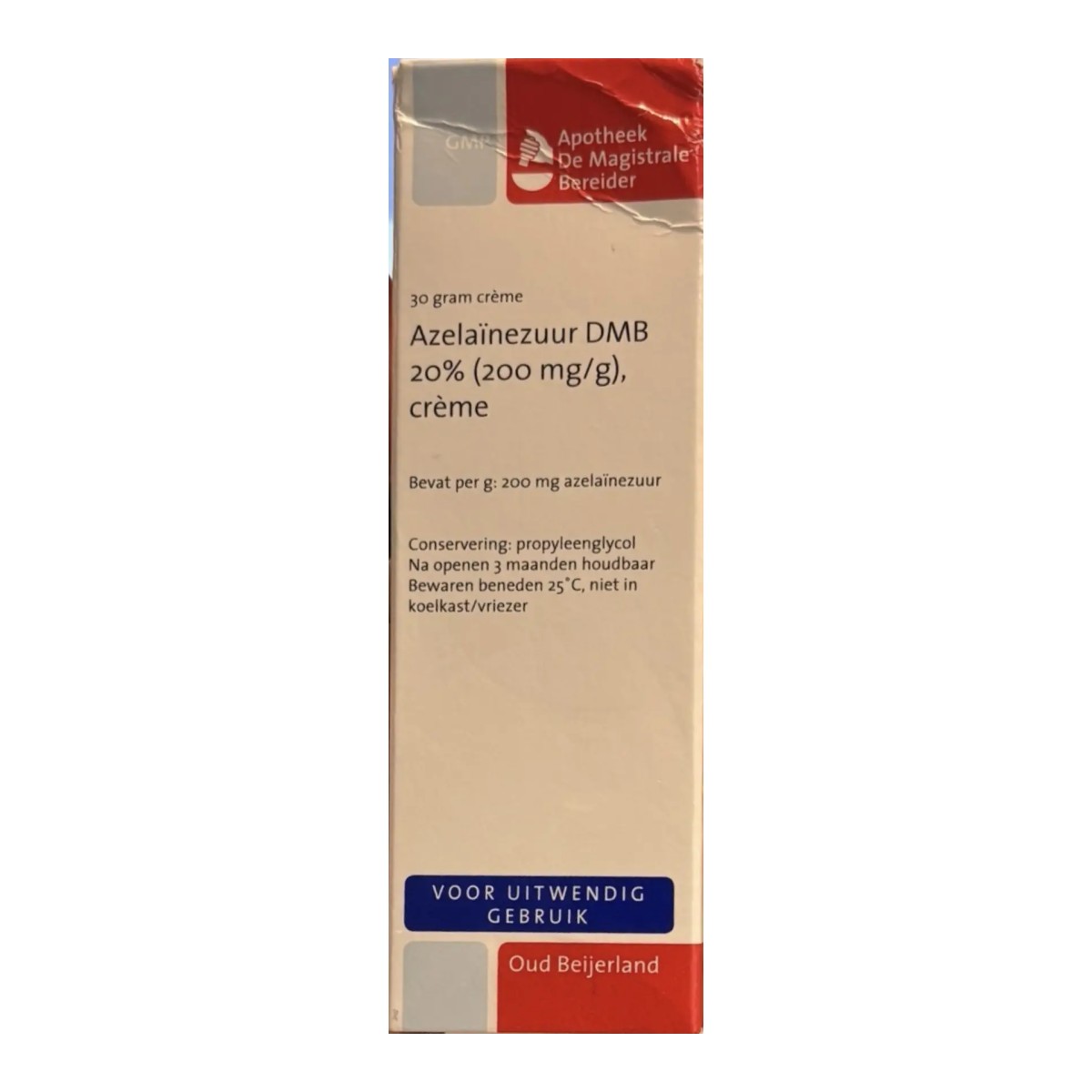 De Magistrale Bereider Azelaïnezuur DMB 20% Crème