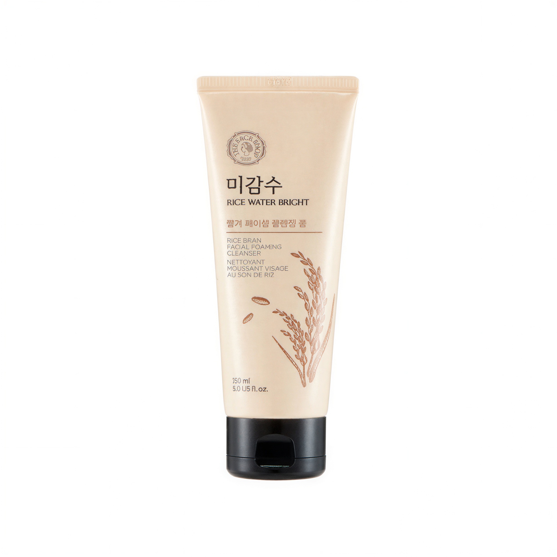 The Face Shop Rice Water Bright Facial Rice Bran Cleansing Foam