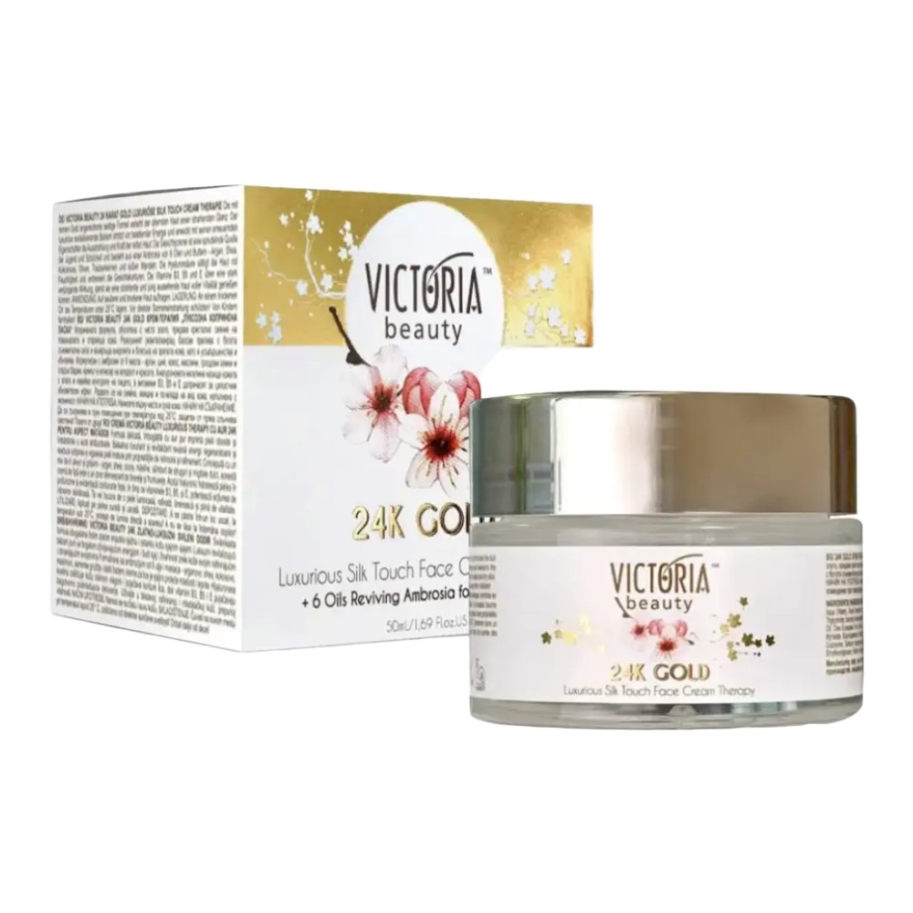 Victoria Beauty Luxurious Silk Touch Face Cream Therapy 24K Gold