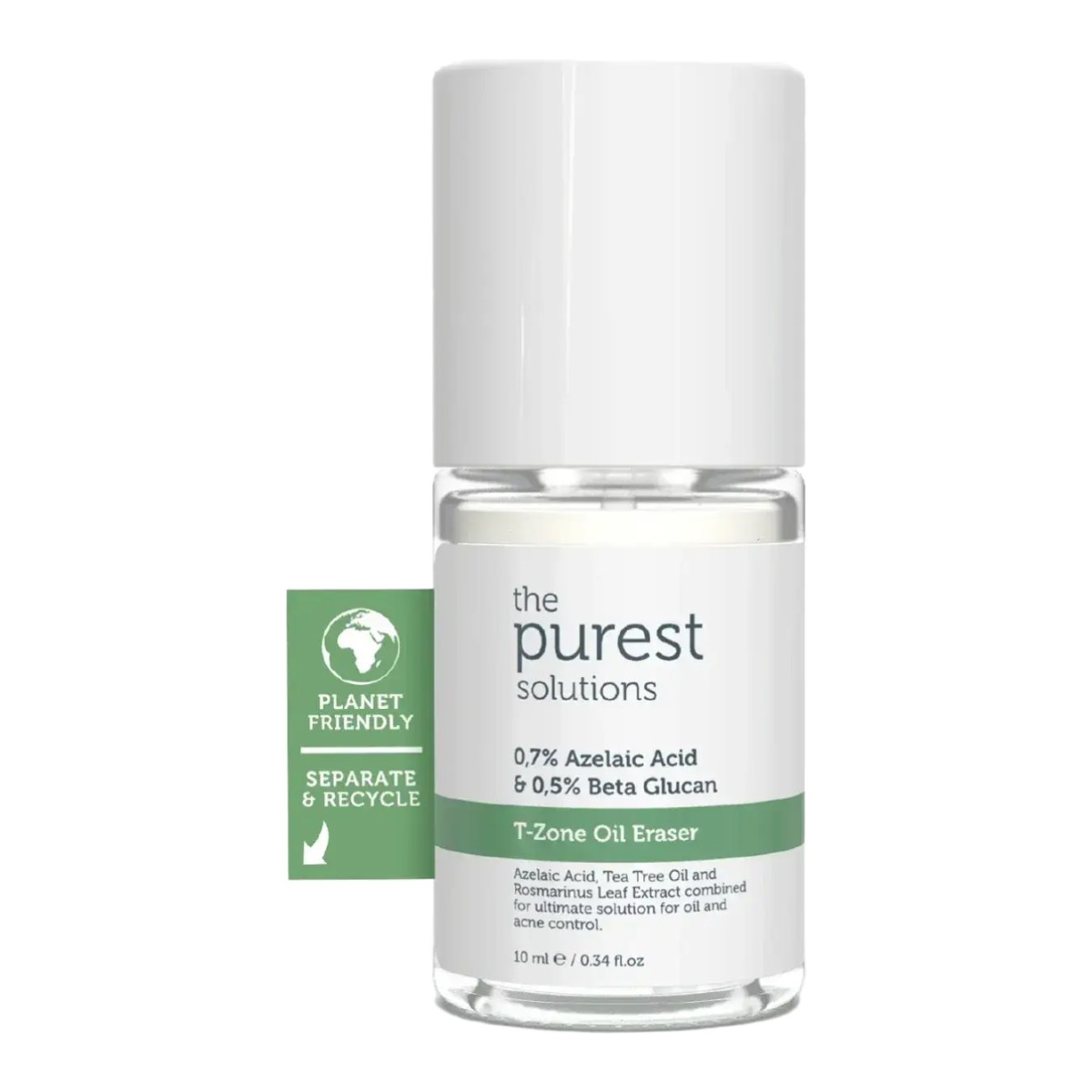 The Purest Solutions 0.7% Azelaic Acid & 0.5% Beta Glucan T-Zone Oil Eraser