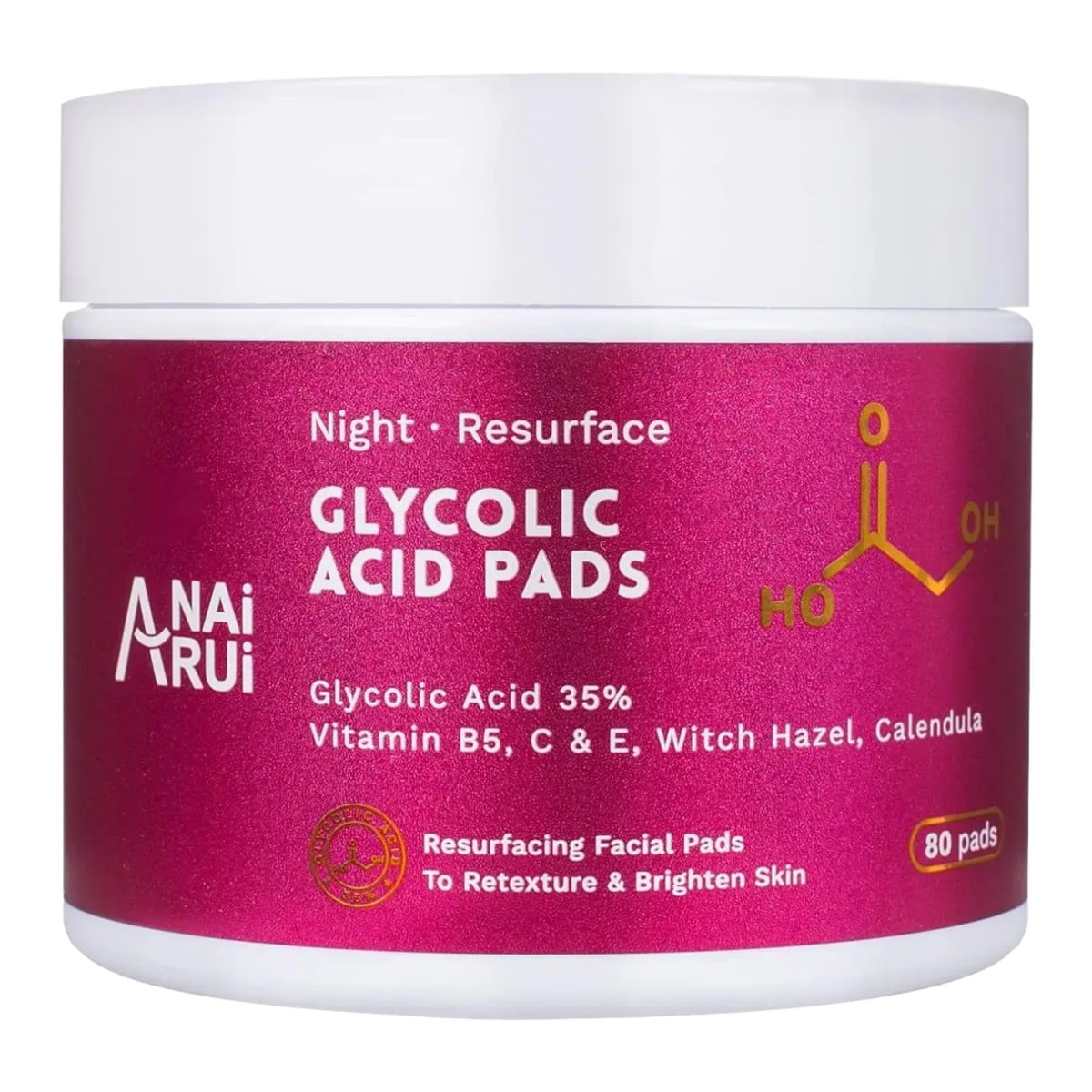 Anai Rui 35% Glycolic Acid Pads