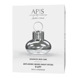 APIS Natural Cosmetics Advanced Skin Care Anti-Aging Neuro Night Ritual V-Lift