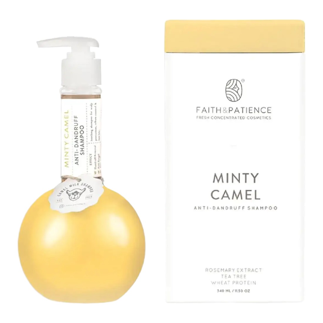 Faith & Patience Minty Camel Anti Dandruff Shampoo
