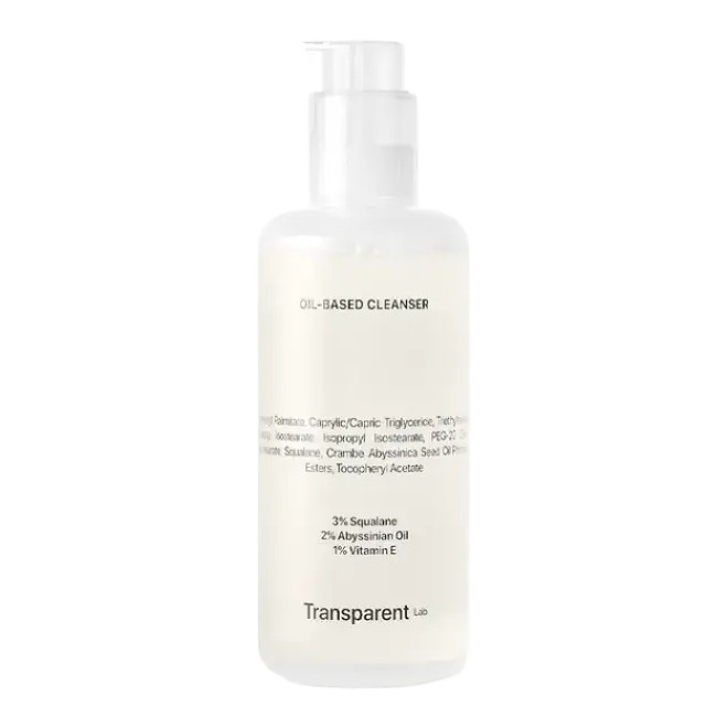 Transparent Lab Oil Based Cleanser