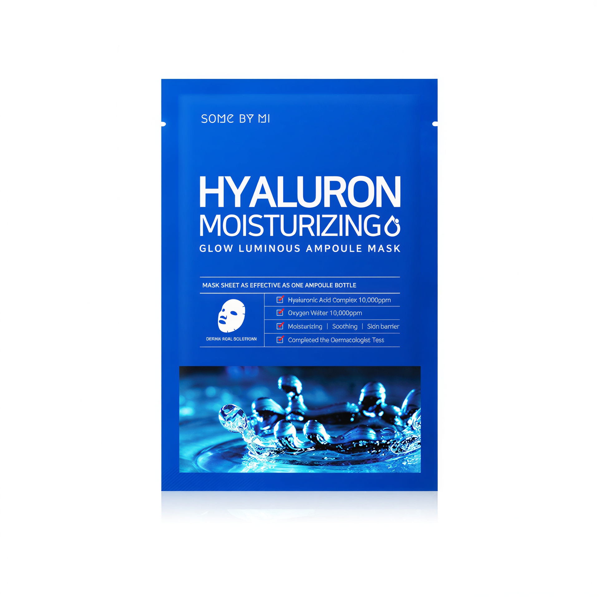Some By Mi Hyaluron Moisturizing Glow Luminous Ampoule Mask