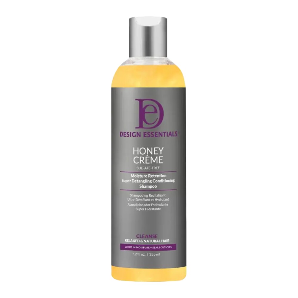 Design Essentials Honey Creme Moisture Retention Super Detangling Conditioning Shampoo