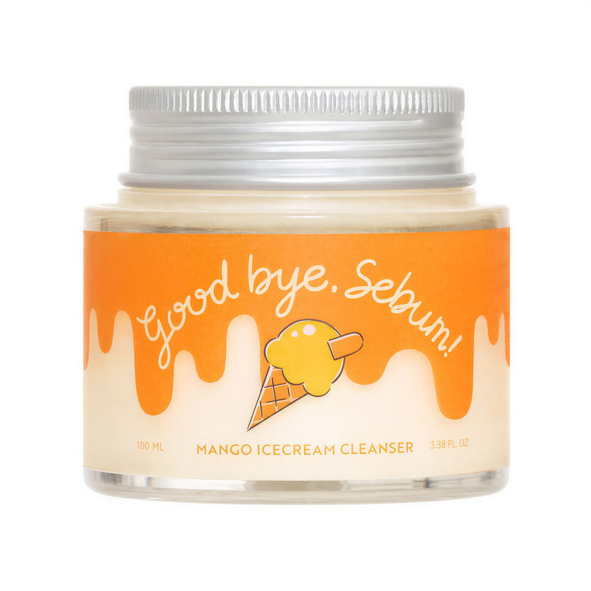 Jyusiraep Goodbye Sebum Mango Ice Cream Cleanser