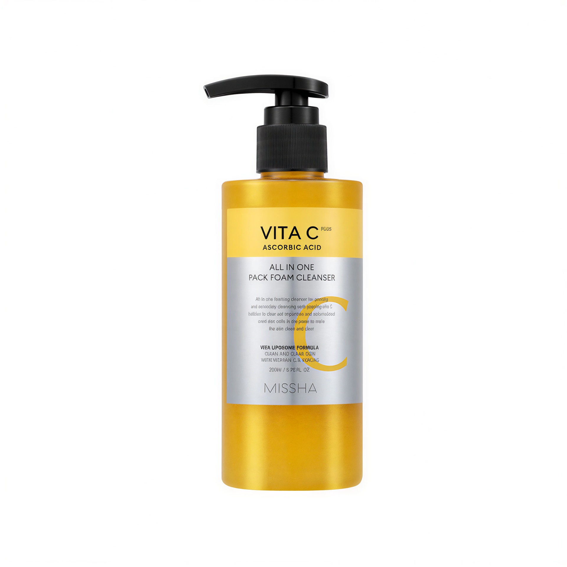 Missha Vita C Plus All-In-One Pack Foam Cleanser