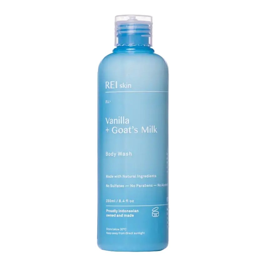 Rei Skin Vanilla + Goat's Milk Body Wash