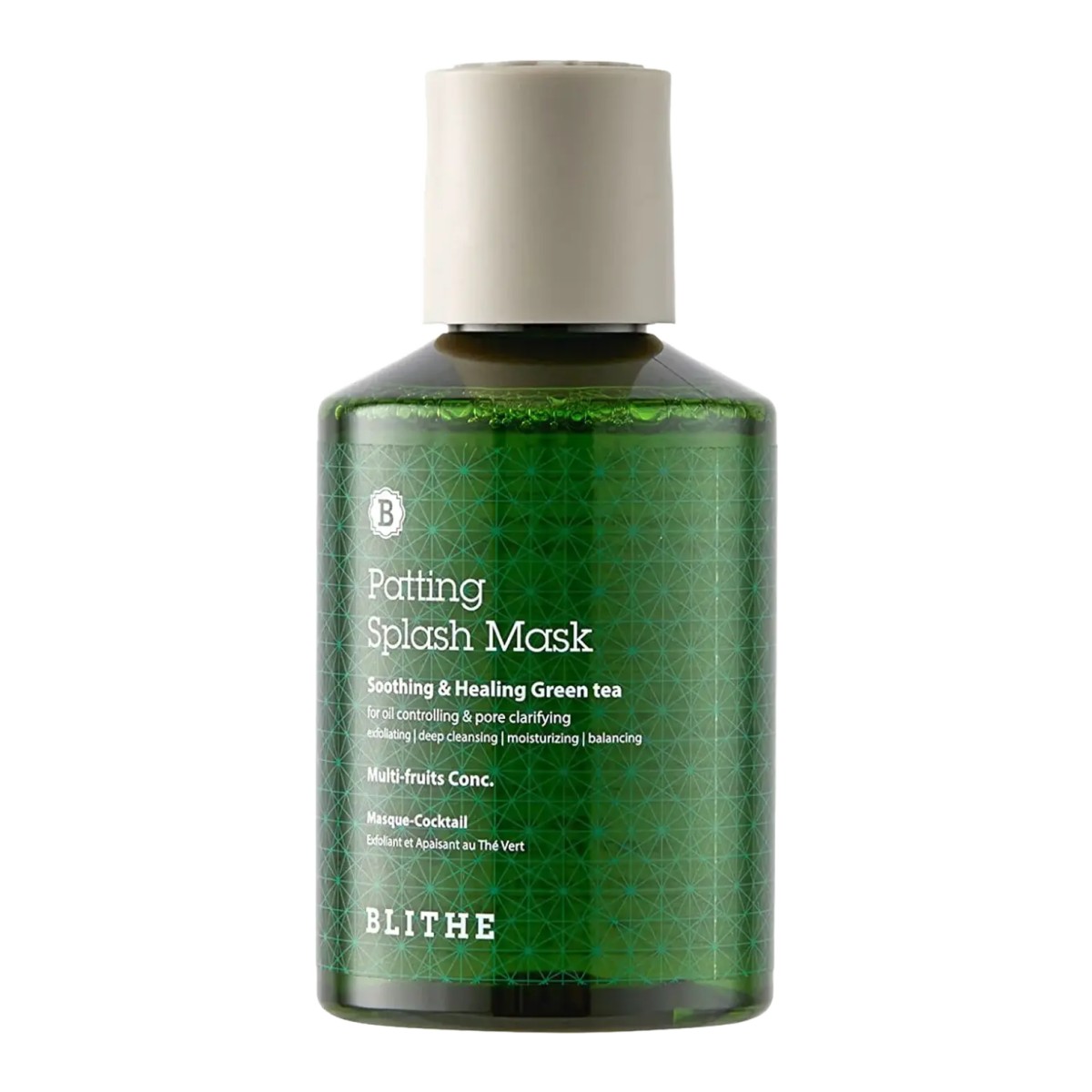 BLITHE Patting Splash Mask Soothing & Healing Green Tea