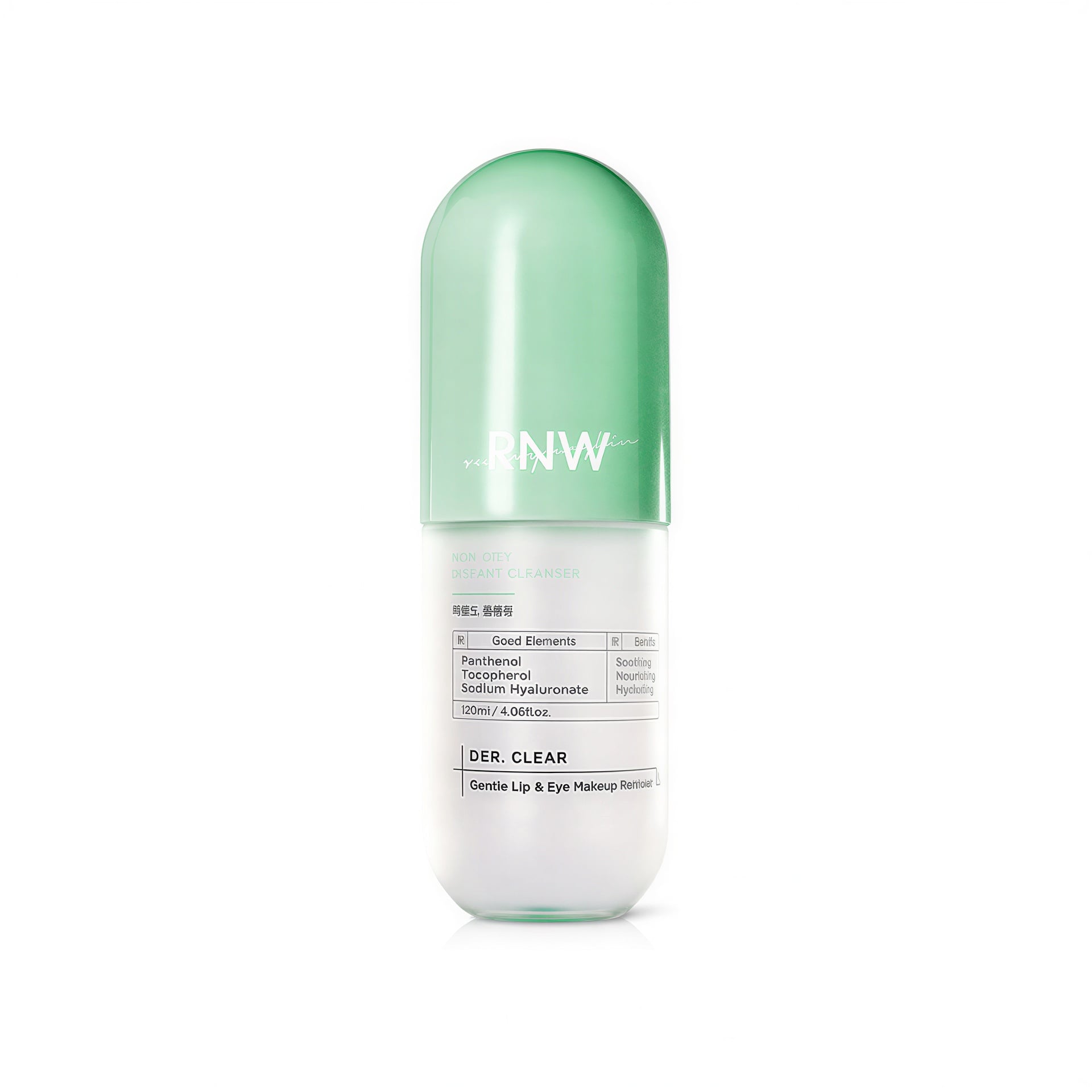 RNW The Clear Gentle Lip & Eye Makeup Remover