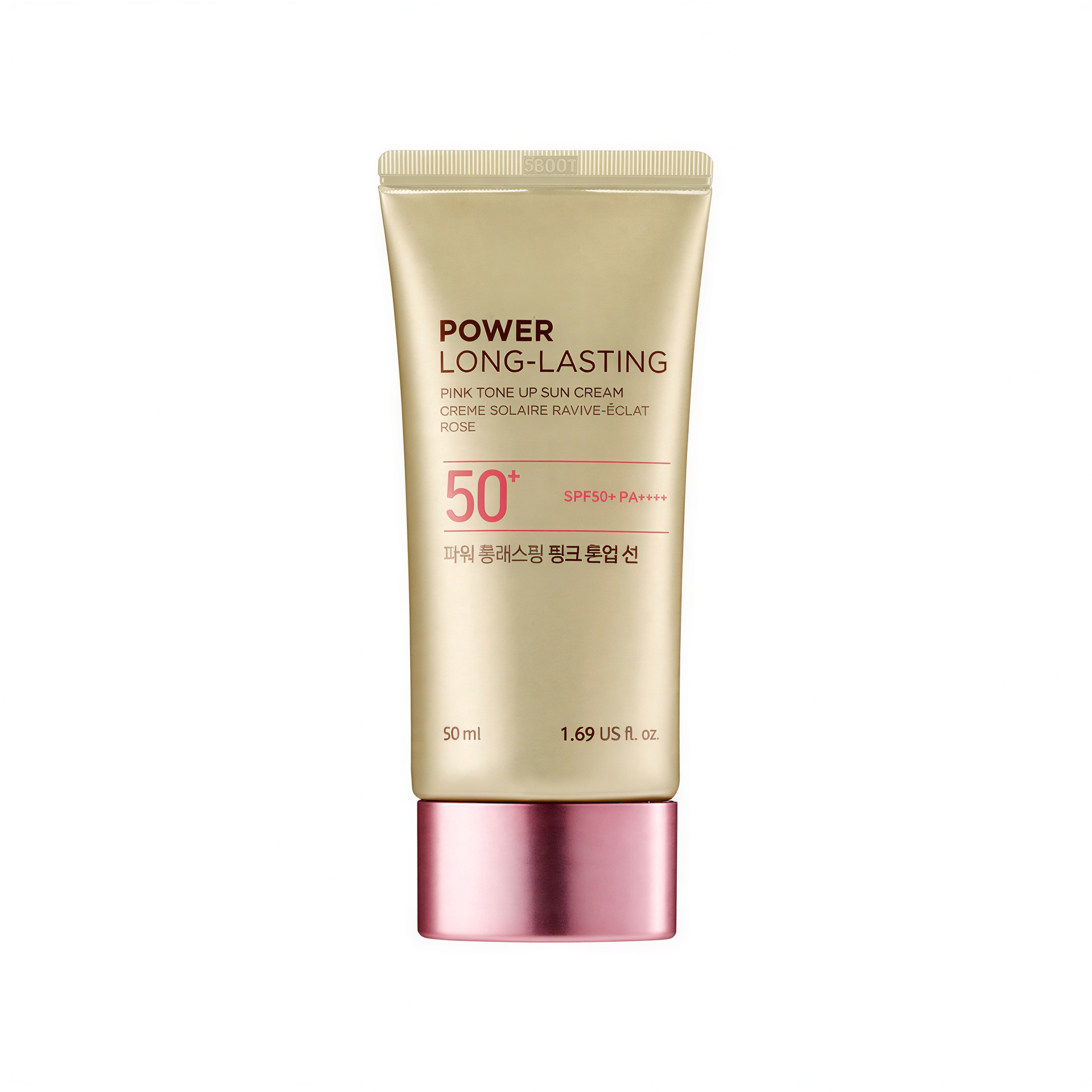 The Face Shop Power Long-Lasting Pink Tone-Up Sunscreen [SPF50+/PA++++]