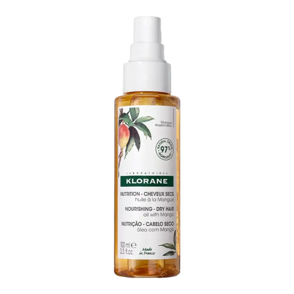Klorane Nourishing Dry Hair Oil With Mango
