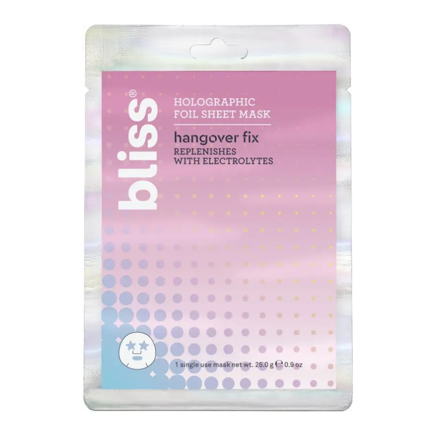 Bliss Hangover Fix Holographic Foil Sheet Mask
