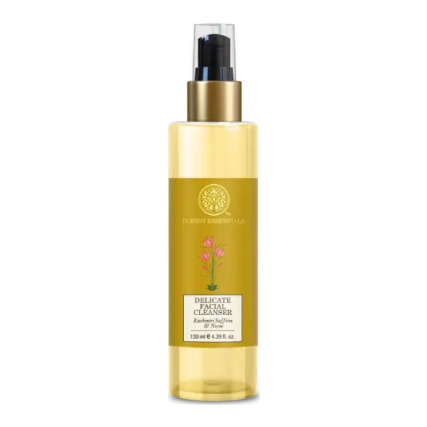 Forest Essentials Delicate Facial Cleanser Kashmiri Saffron & Neem