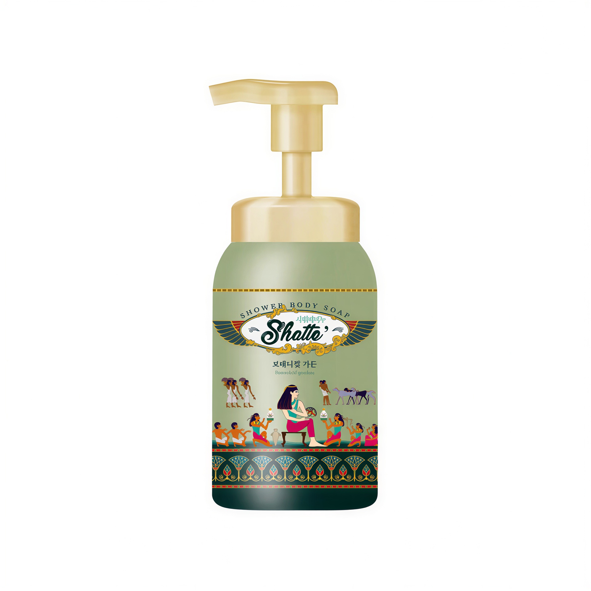 Mukunghwa Shower Ttae Binu Premium Bubble Botanical Garden Body Wash