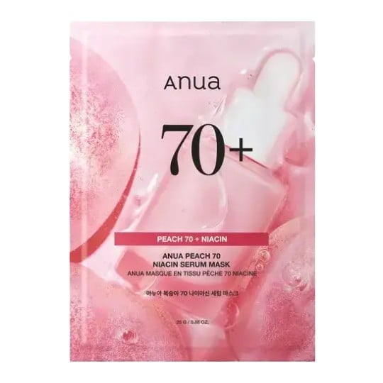 Anua Peach 70 Niacin Serum Mask