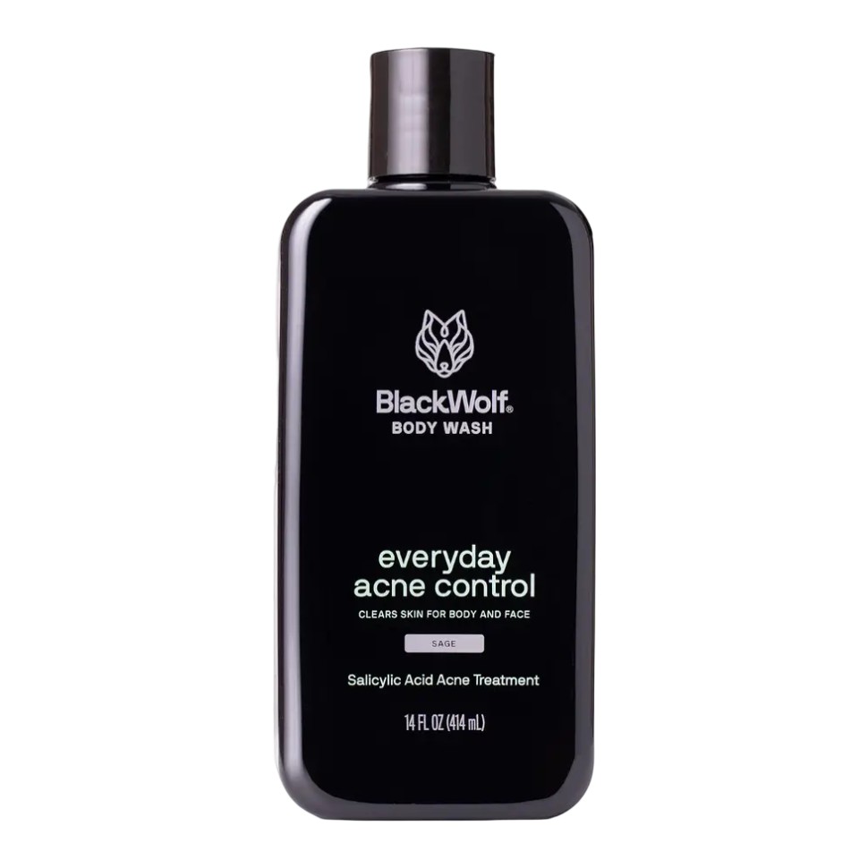 Black Wolf Everday Acne Control Body Wash