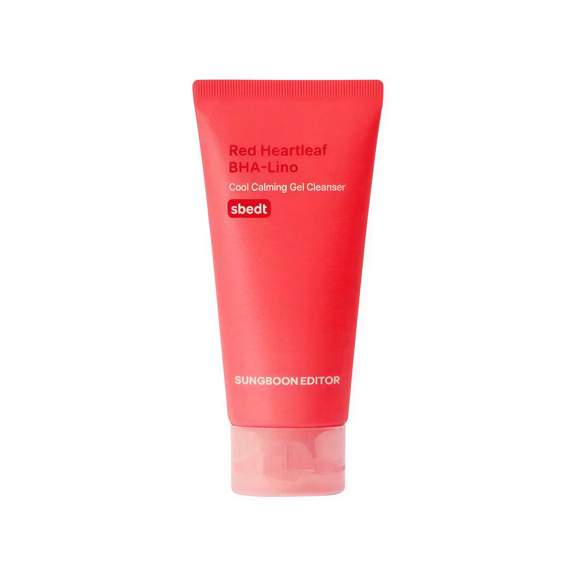 Sungboon Editor Red Heartleaf BHA Rino Cool Calming Gel Cleanser