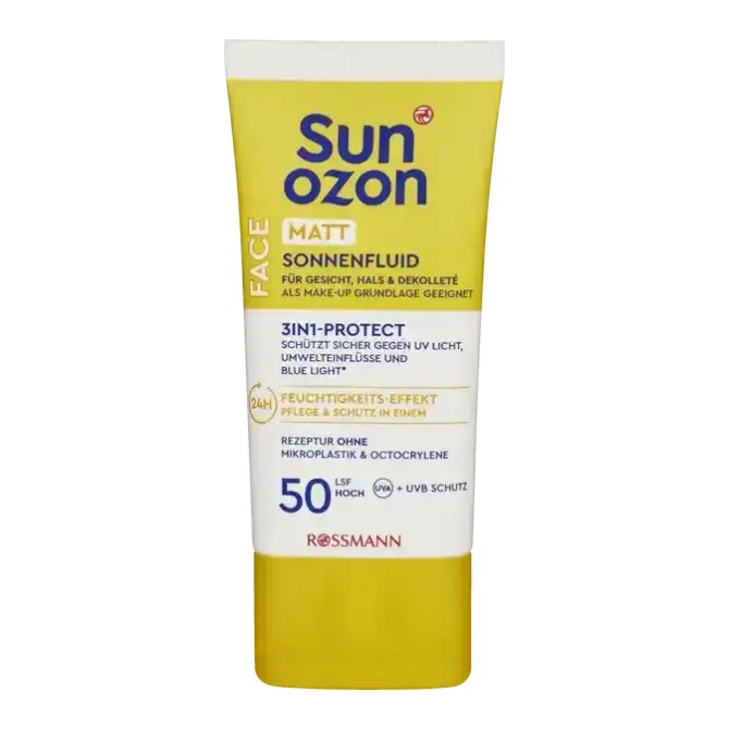 Sunozon Face Matt Sonnenfluid 3In1-Protect SPF 50