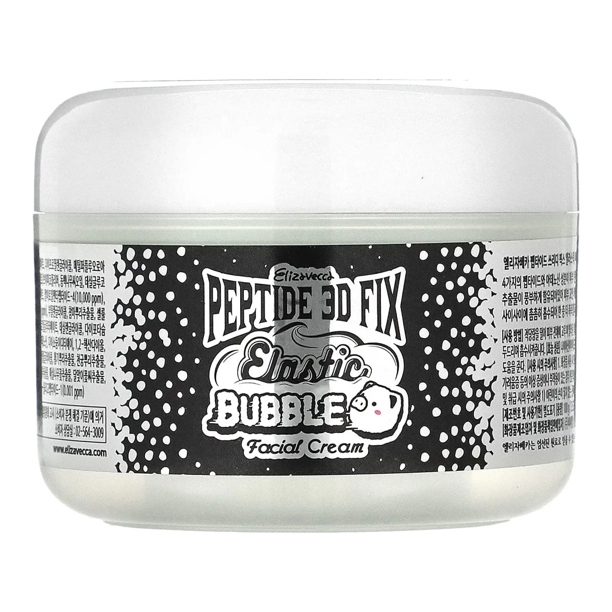 Elizavecca Peptide 3D Fix Elastic Bubble Facial Cream