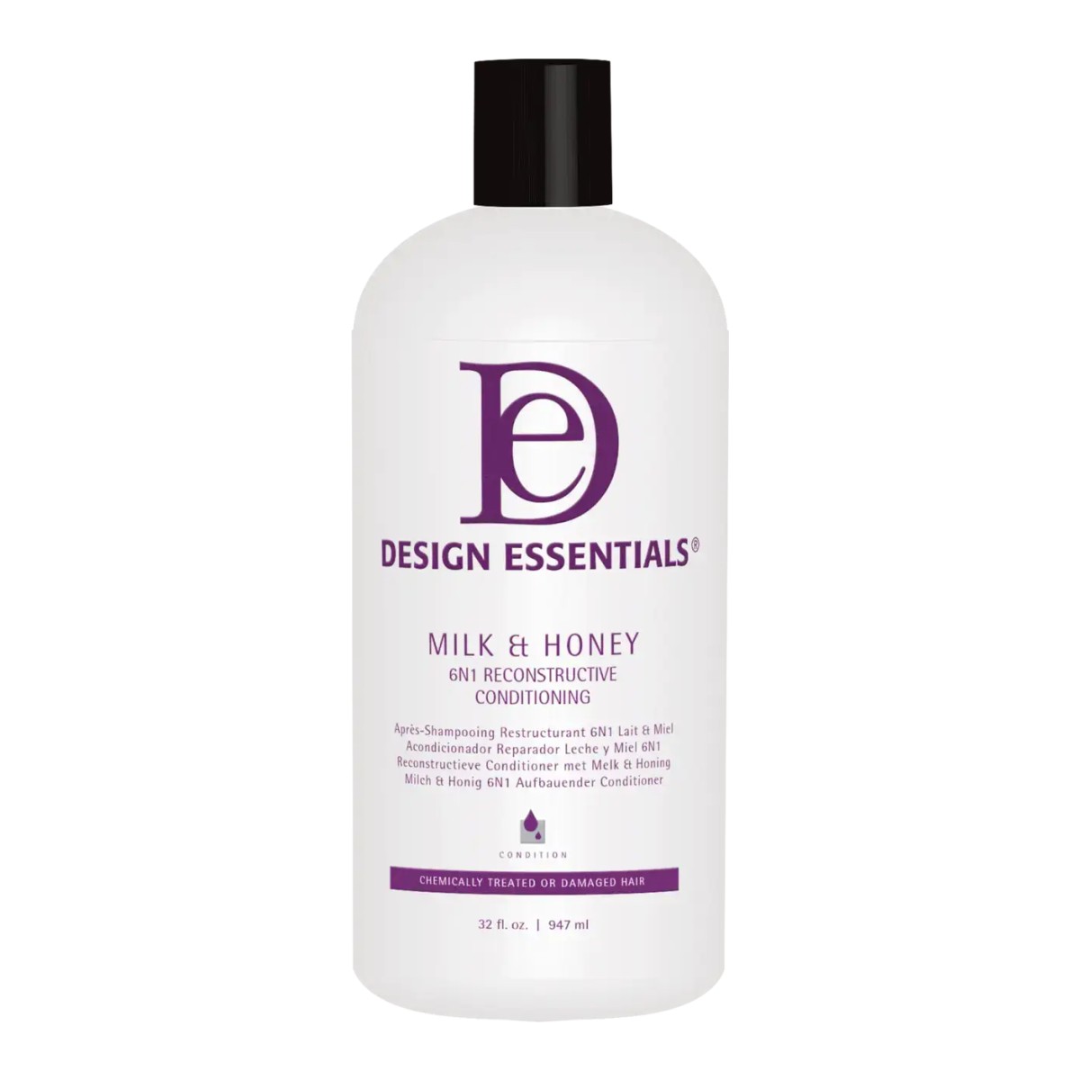 Design Essentials Milk & Honey 6N1 Reconstructive Conditioner