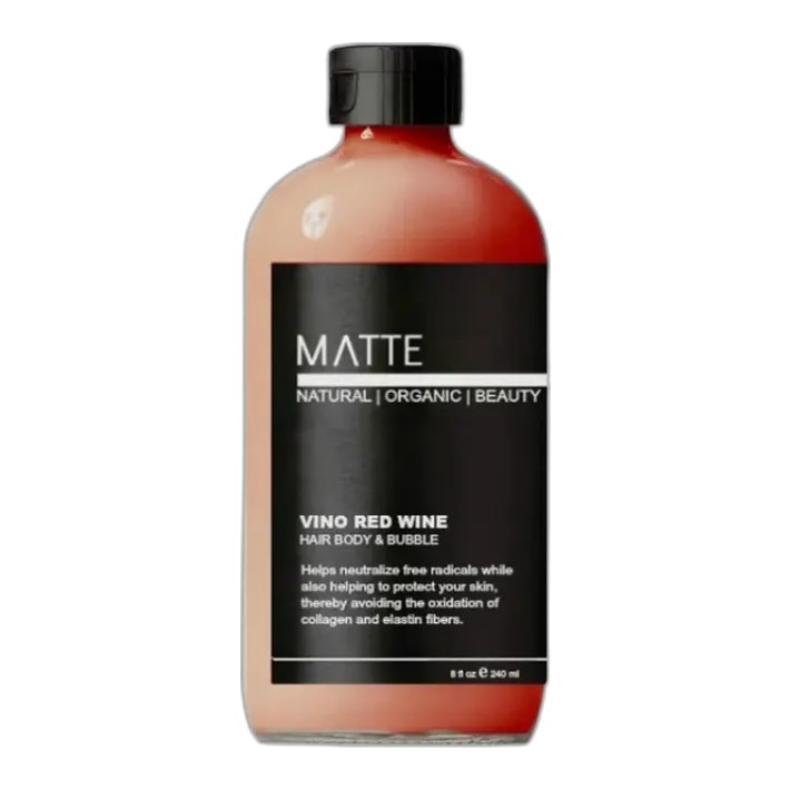 Matte Beauty Vino Red Wine Hair Body & Bubble