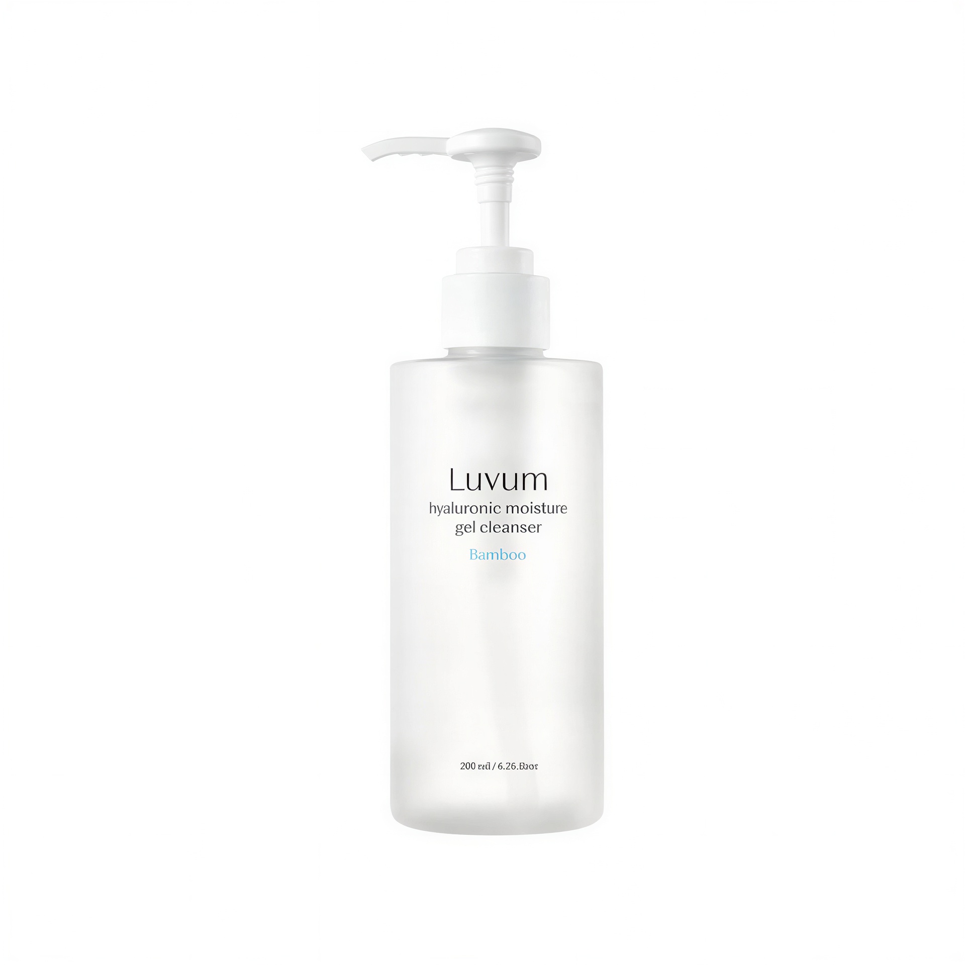 Luvum Bamboo Hyaluronic Acid Moisture Gel Cleanser