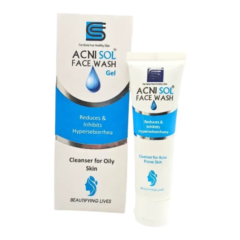 Derma Pride Acni Sol Face Wash Gel