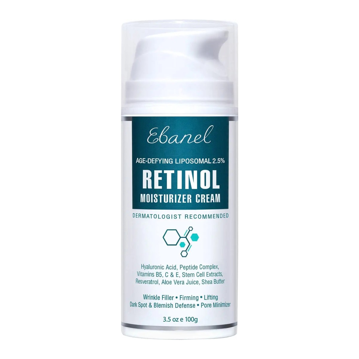 Ebanel Labs Retinol Moisturizer Cream