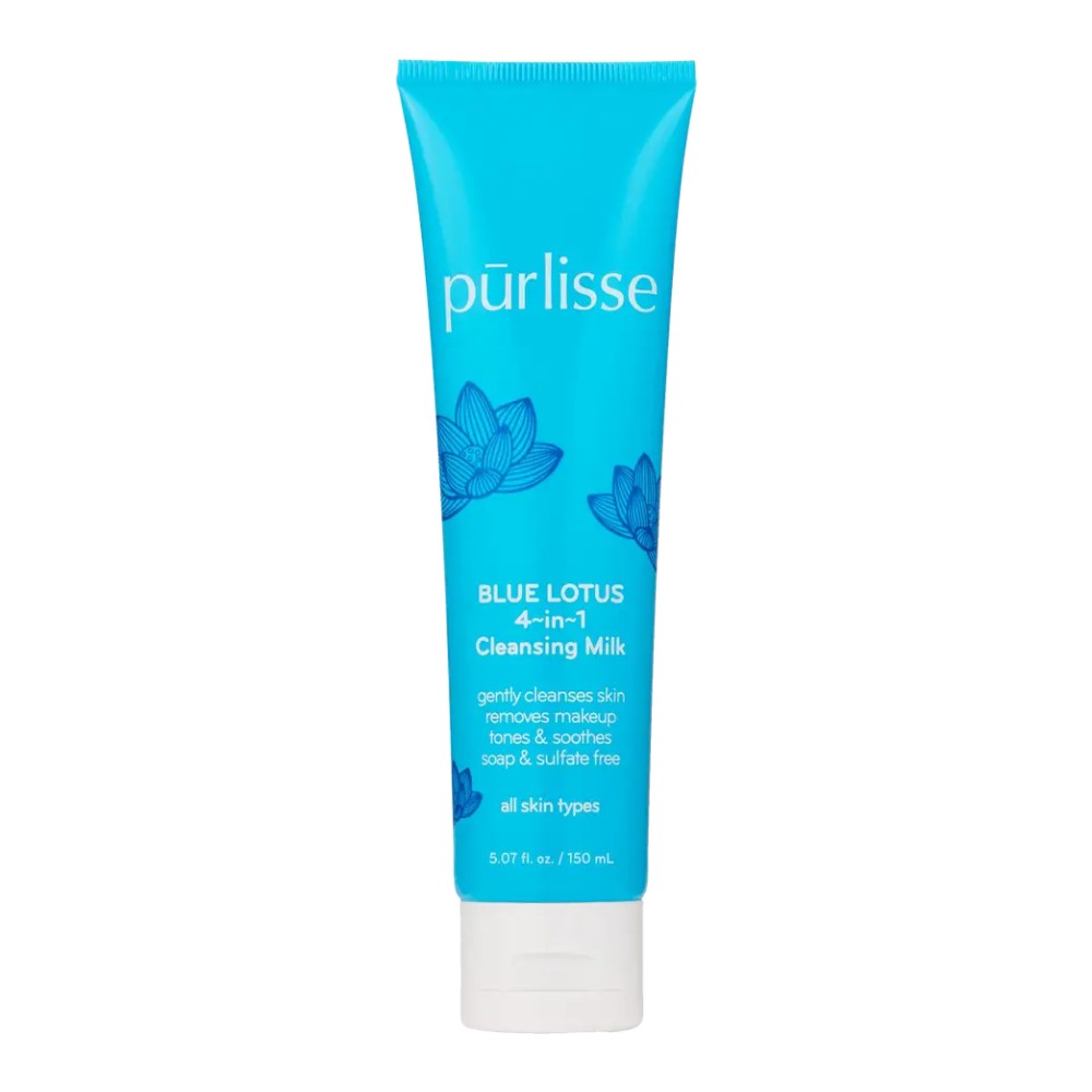 Purlisse Blue Lotus 4-In-1 Cleansing Milk